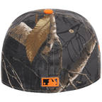 Cleveland Indians MLB Black Realtree Flame 2.0 New Era 59FIFTY