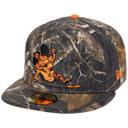 Detroit Tigers MLB Black Realtree Flame 2.0 New Era 59FIFTY