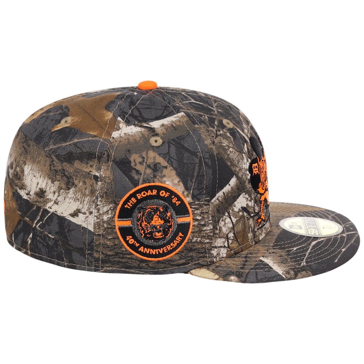 Detroit Tigers MLB Black Realtree Flame 2.0 New Era 59FIFTY