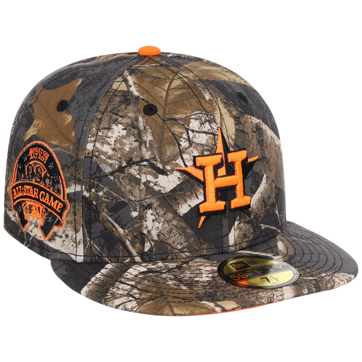 Houston Astros MLB Black Realtree Flame 2.0 New Era 59FIFTY