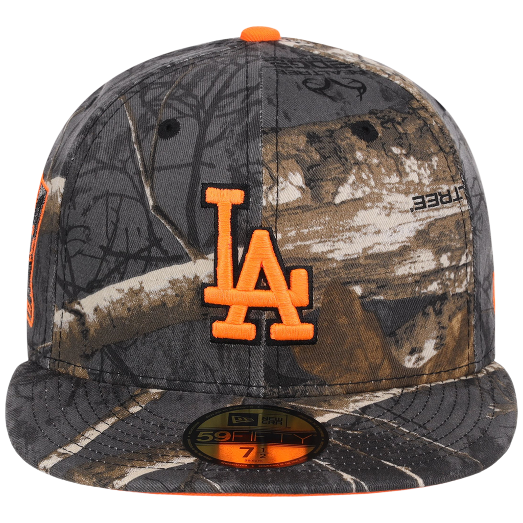Los Angeles Dodgers MLB Black Realtree Flame 2.0 New Era 59FIFTY