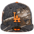 Los Angeles Dodgers MLB Black Realtree Flame 2.0 New Era 59FIFTY