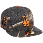 Los Angeles Dodgers MLB Black Realtree Flame 2.0 New Era 59FIFTY