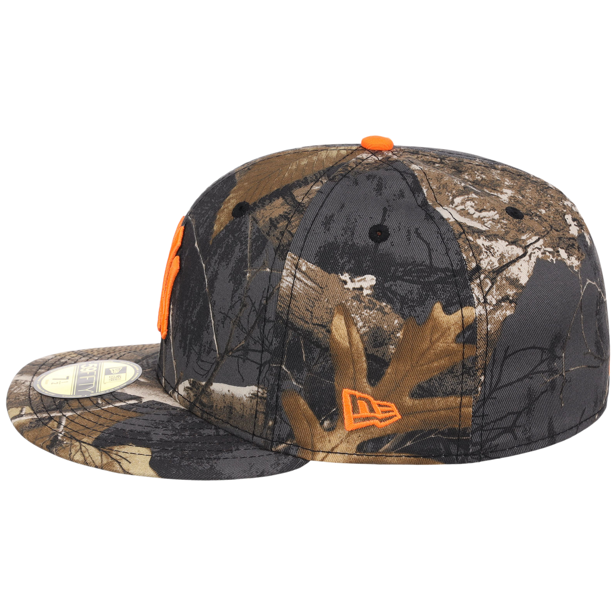 New York Yankees MLB Black Realtree Flame 2.0 New Era 59FIFTY