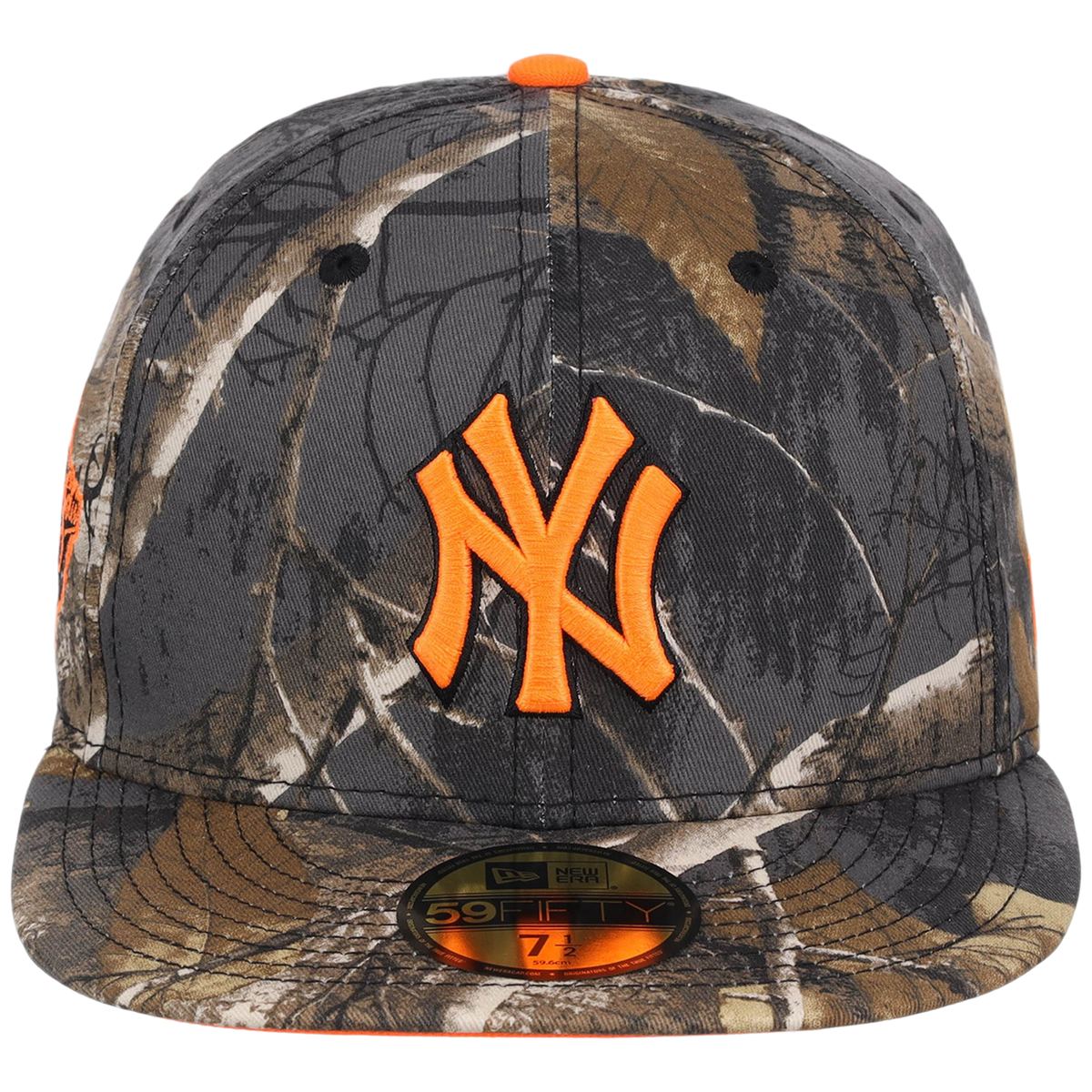 New York Yankees MLB Black Realtree Flame 2.0 New Era 59FIFTY