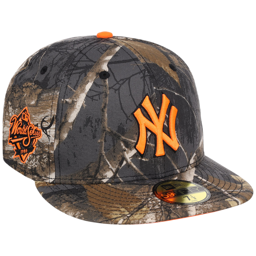 New York Yankees MLB Black Realtree Flame 2.0 New Era 59FIFTY