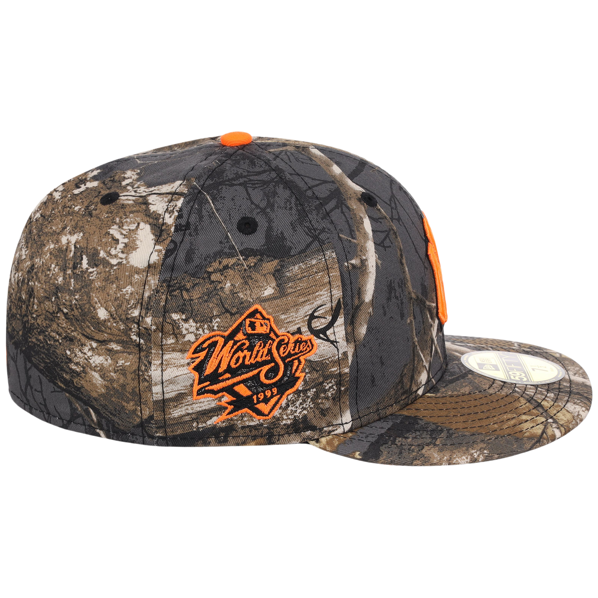 New York Yankees MLB Black Realtree Flame 2.0 New Era 59FIFTY