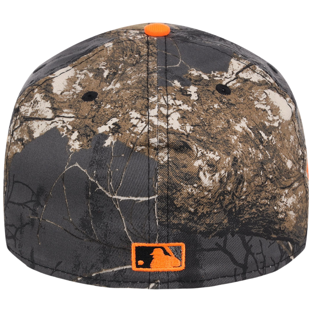 New York Yankees MLB Black Realtree Flame 2.0 New Era 59FIFTY