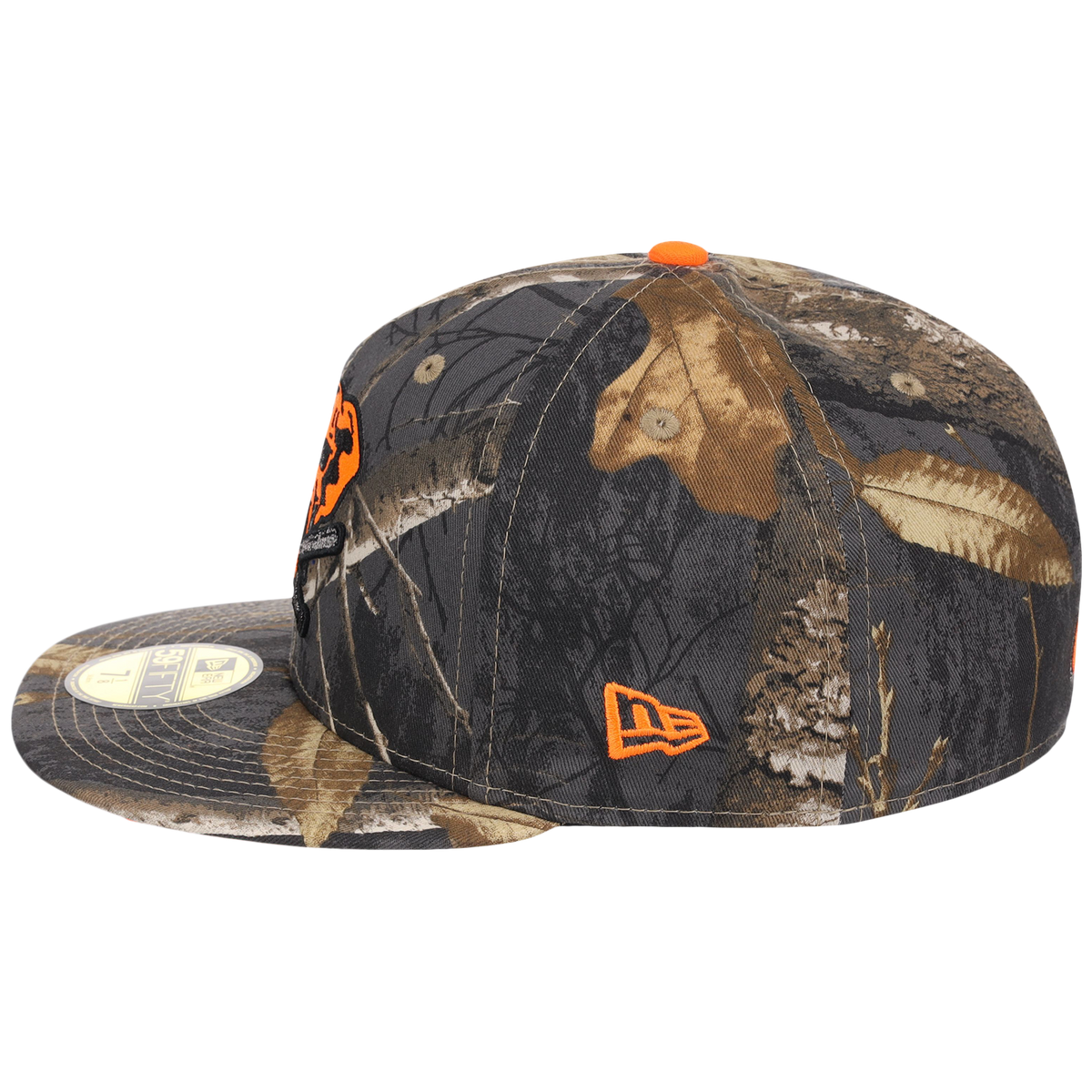 Oakland Athletics MLB Black Realtree Flame 2.0 New Era 59FIFTY