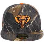 Oakland Athletics MLB Black Realtree Flame 2.0 New Era 59FIFTY