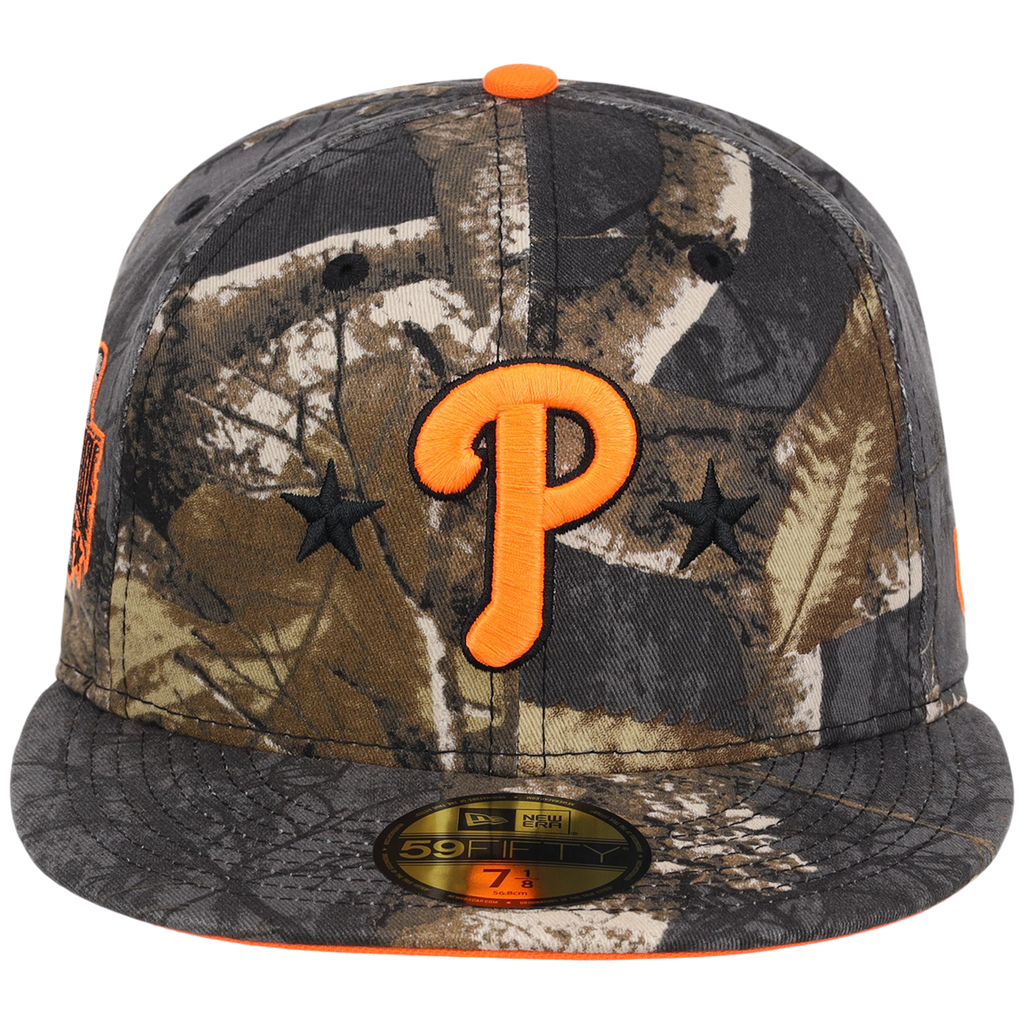 Philadelphia Phillies MLB Black Realtree Flame 2.0 New Era 59FIFTY