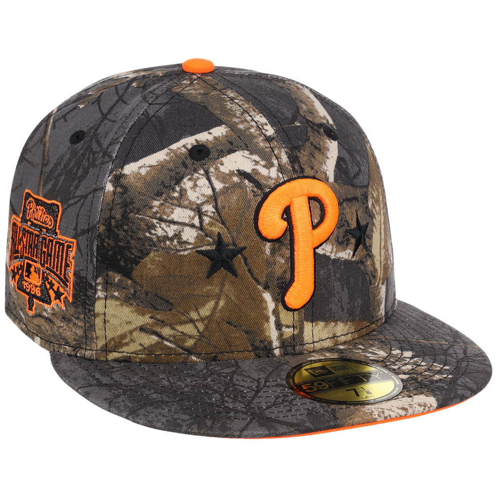 Philadelphia Phillies MLB Black Realtree Flame 2.0 New Era 59FIFTY