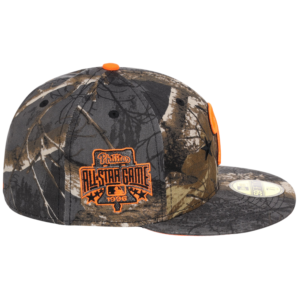 Philadelphia Phillies MLB Black Realtree Flame 2.0 New Era 59FIFTY