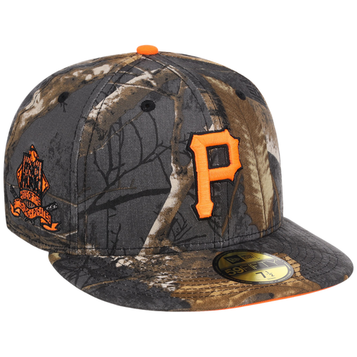 Pittsburgh Pirates MLB Black Realtree Flame 2.0 New Era 59FIFTY
