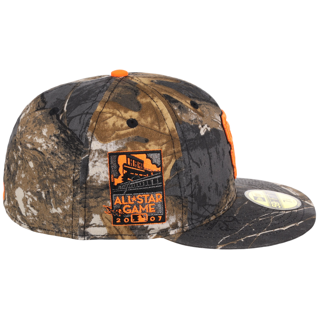 San Francisco Giants MLB Black Realtree Flame 2.0 New Era 59FIFTY
