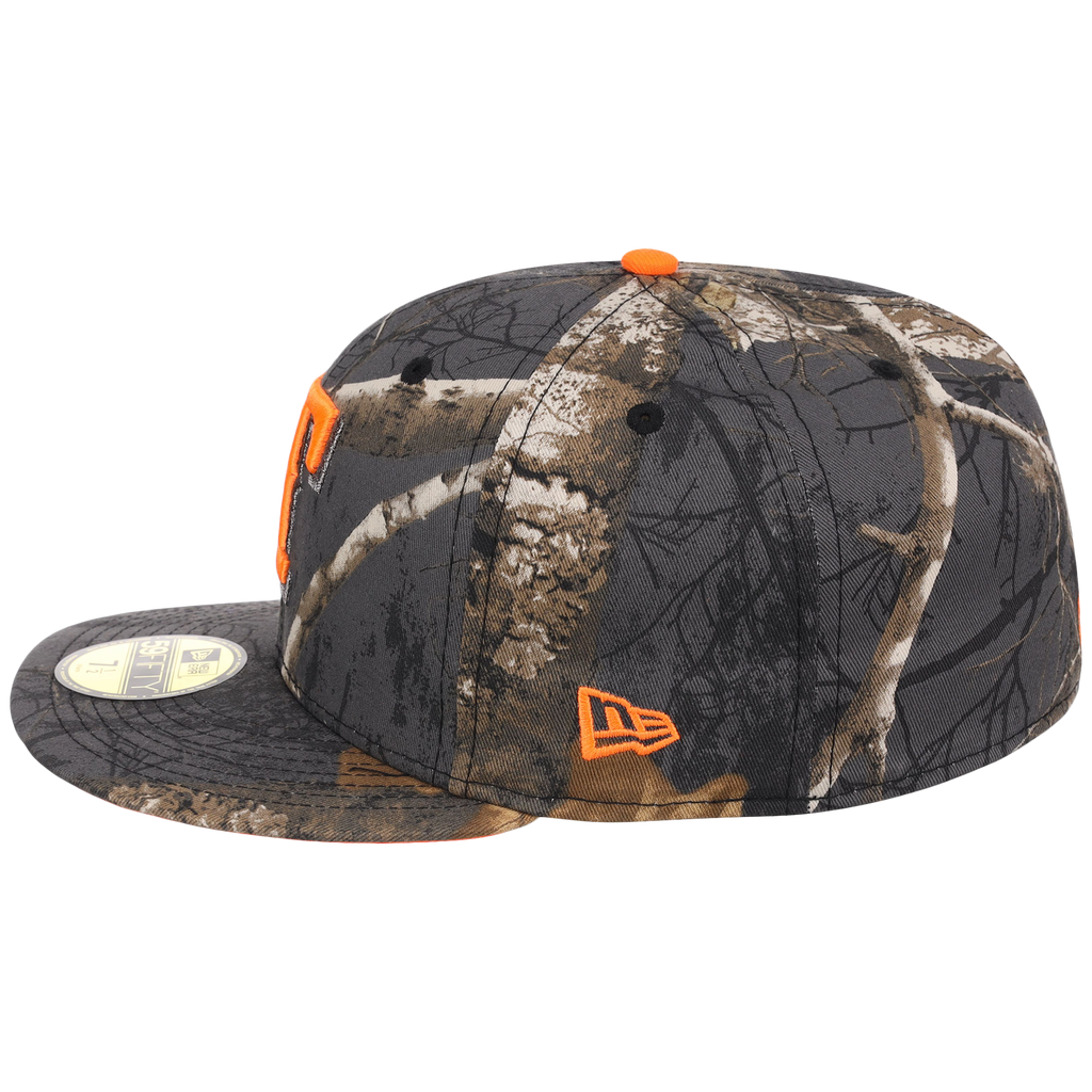 Texas Rangers MLB Black Realtree Flame 2.0 New Era 59FIFTY