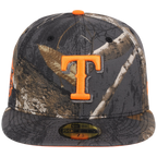 Texas Rangers MLB Black Realtree Flame 2.0 New Era 59FIFTY