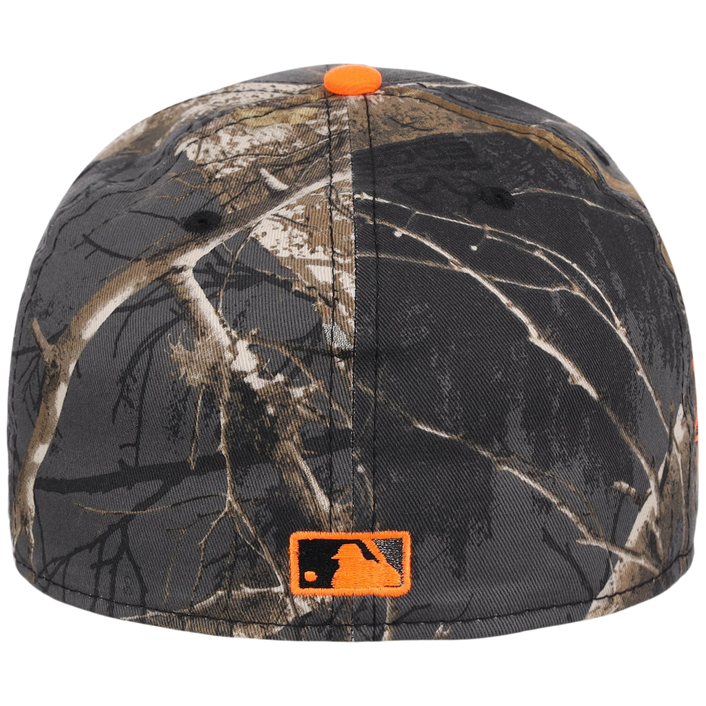 Texas Rangers MLB Black Realtree Flame 2.0 New Era 59FIFTY