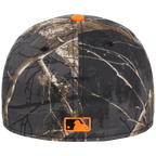 Texas Rangers MLB Black Realtree Flame 2.0 New Era 59FIFTY