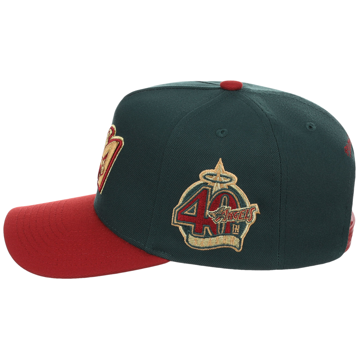 Anaheim Angels MLB Gilded Grove Mitchell & Ness Pro Pinch