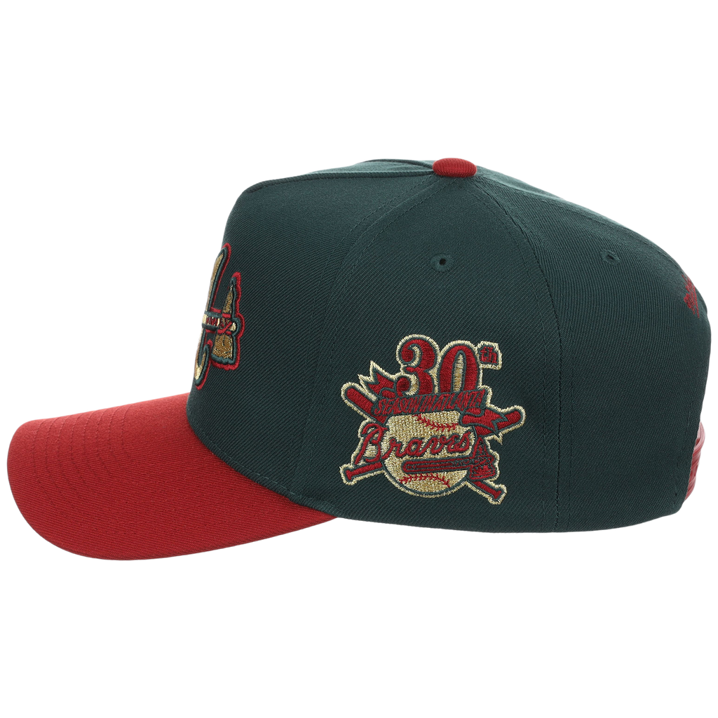 Atlanta Braves MLB Gilded Grove Mitchell & Ness Pro Pinch