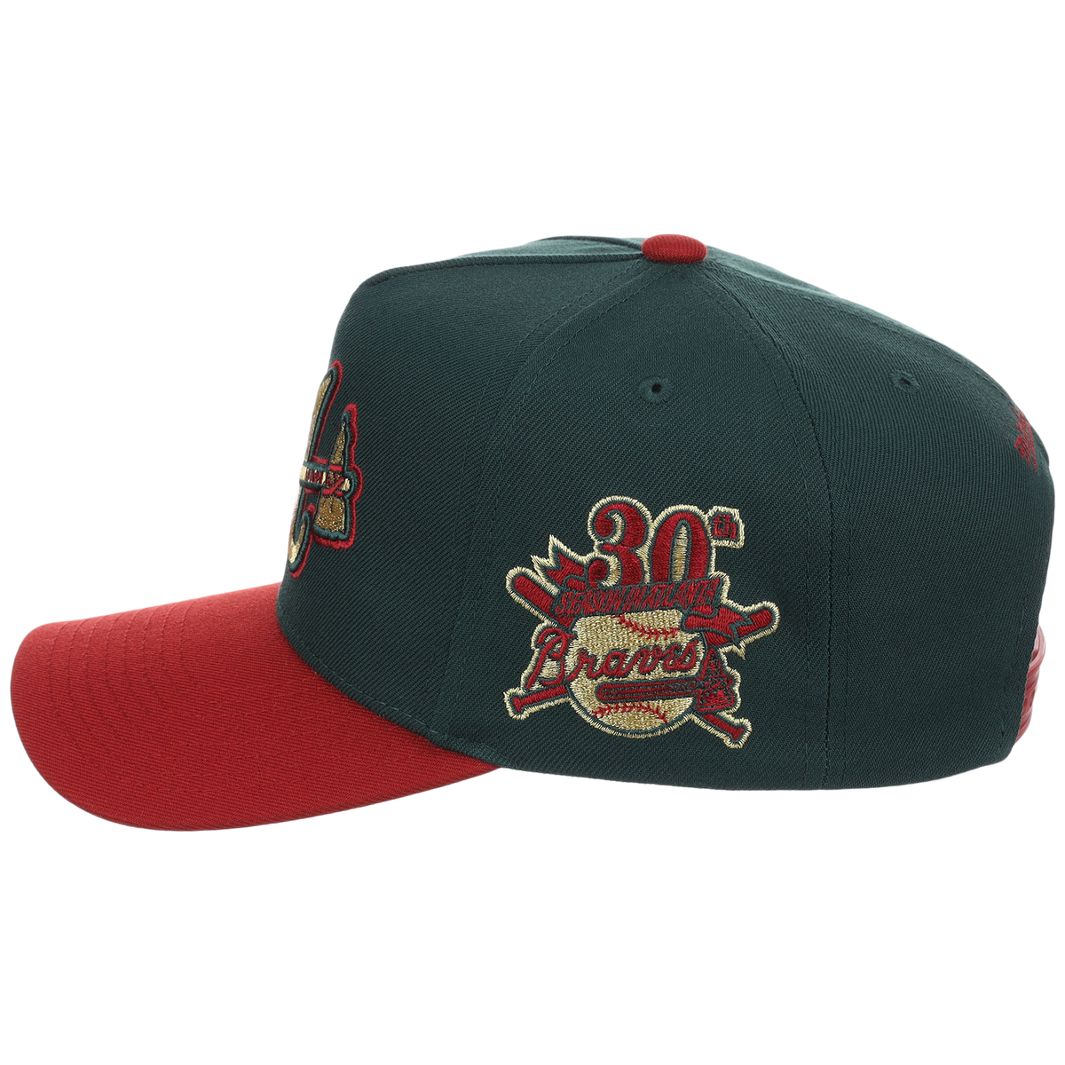 Atlanta Braves MLB Gilded Grove Mitchell & Ness Pro Pinch