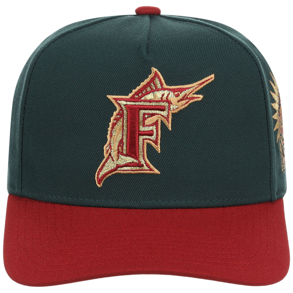 Florida Marlins MLB Gilded Grove Mitchell & Ness Pro Pinch