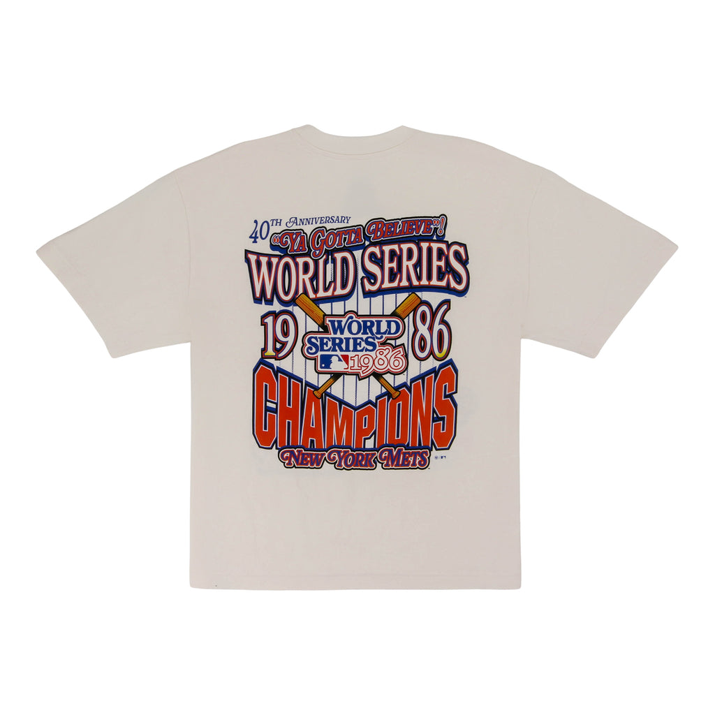 New York Mets 1986 Champs Off-White '47 T-Shirt