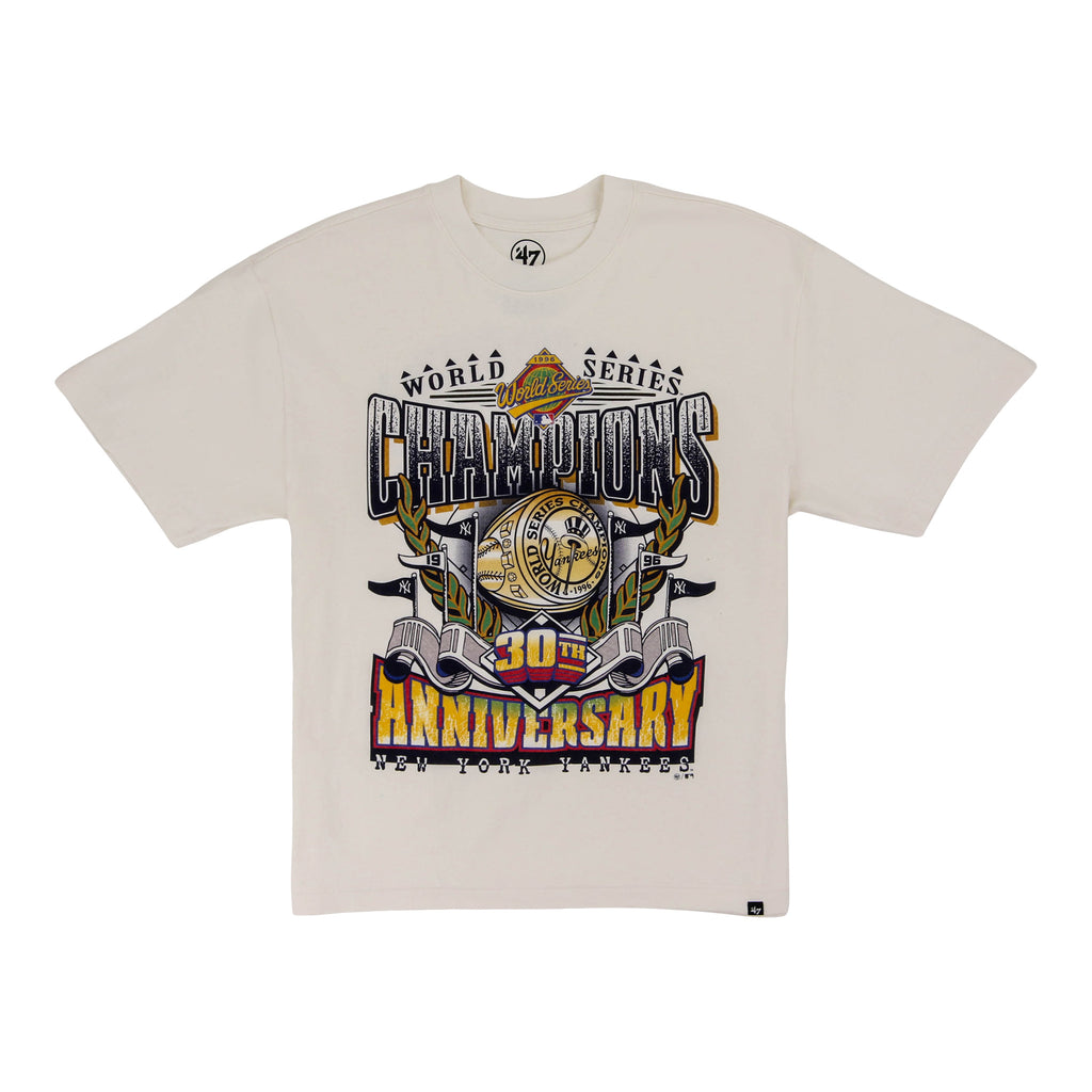 New York Yankees 1996 Champs Off-White '47 T-Shirt