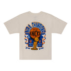 New York Knicks 2-Time Champs Off-White '47 T-Shirt