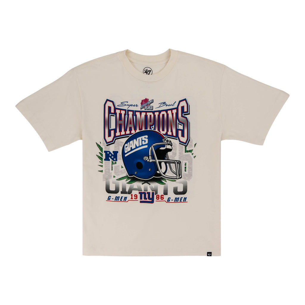 New York Giants 1986 Champs Off-White '47 T-Shirt