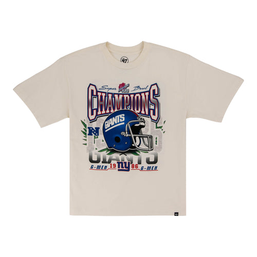 New York Giants 1986 Champs Off-White '47 T-Shirt