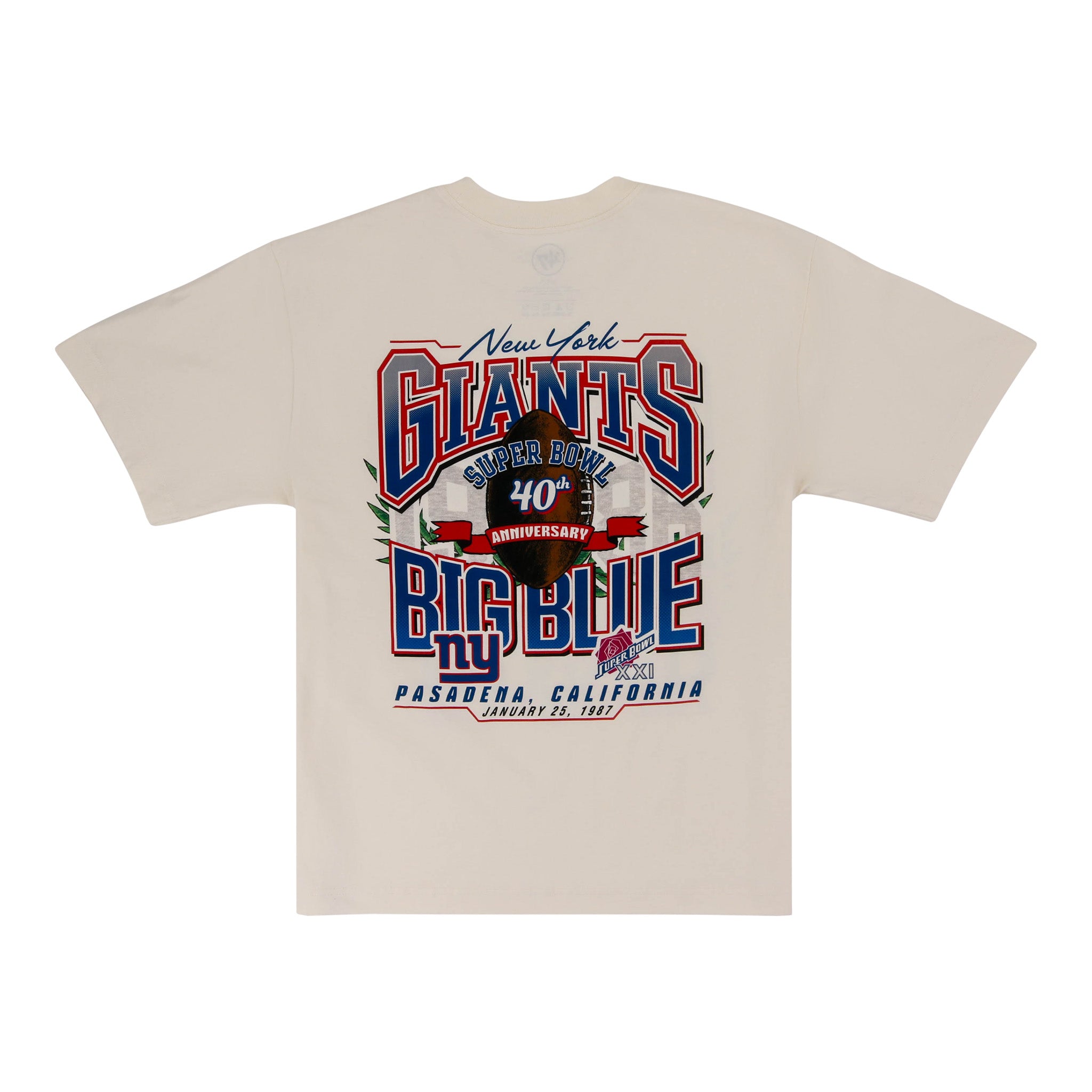 New York Giants 1986 Champs Off-White '47 T-Shirt