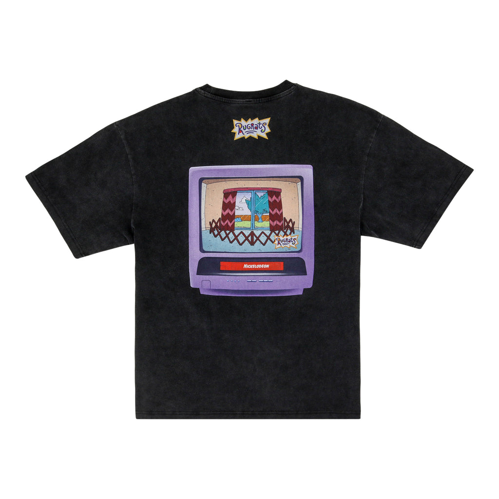 Rugrats Nickelodeon Orange VHS Tape T-Shirt