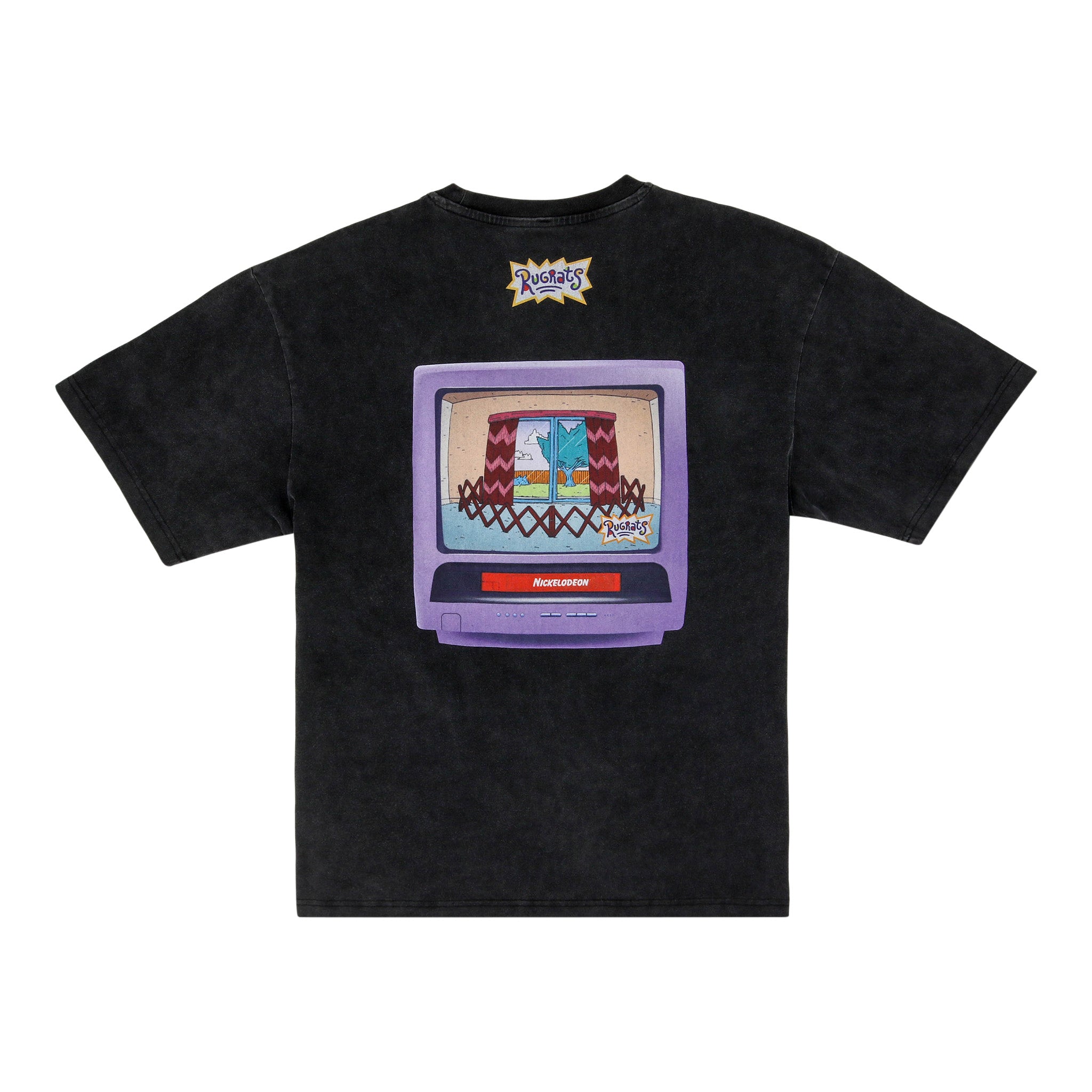 Rugrats Nickelodeon Orange VHS Tape T-Shirt