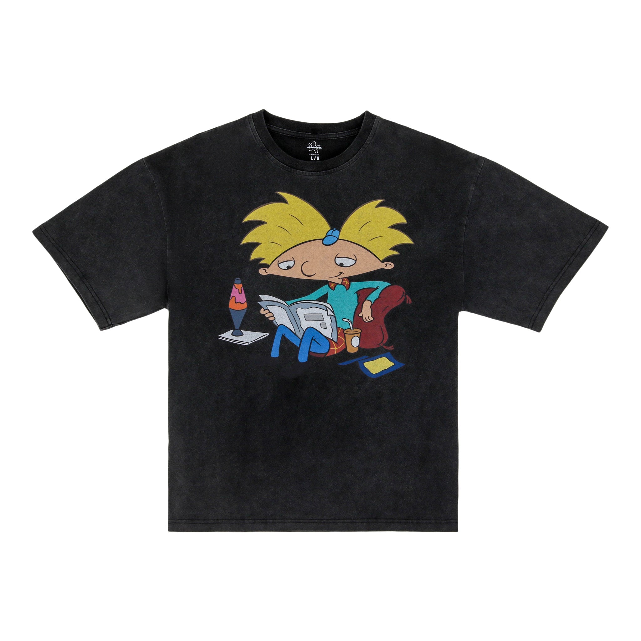 Hey Arnold Nickelodeon Orange VHS Tape T-Shirt