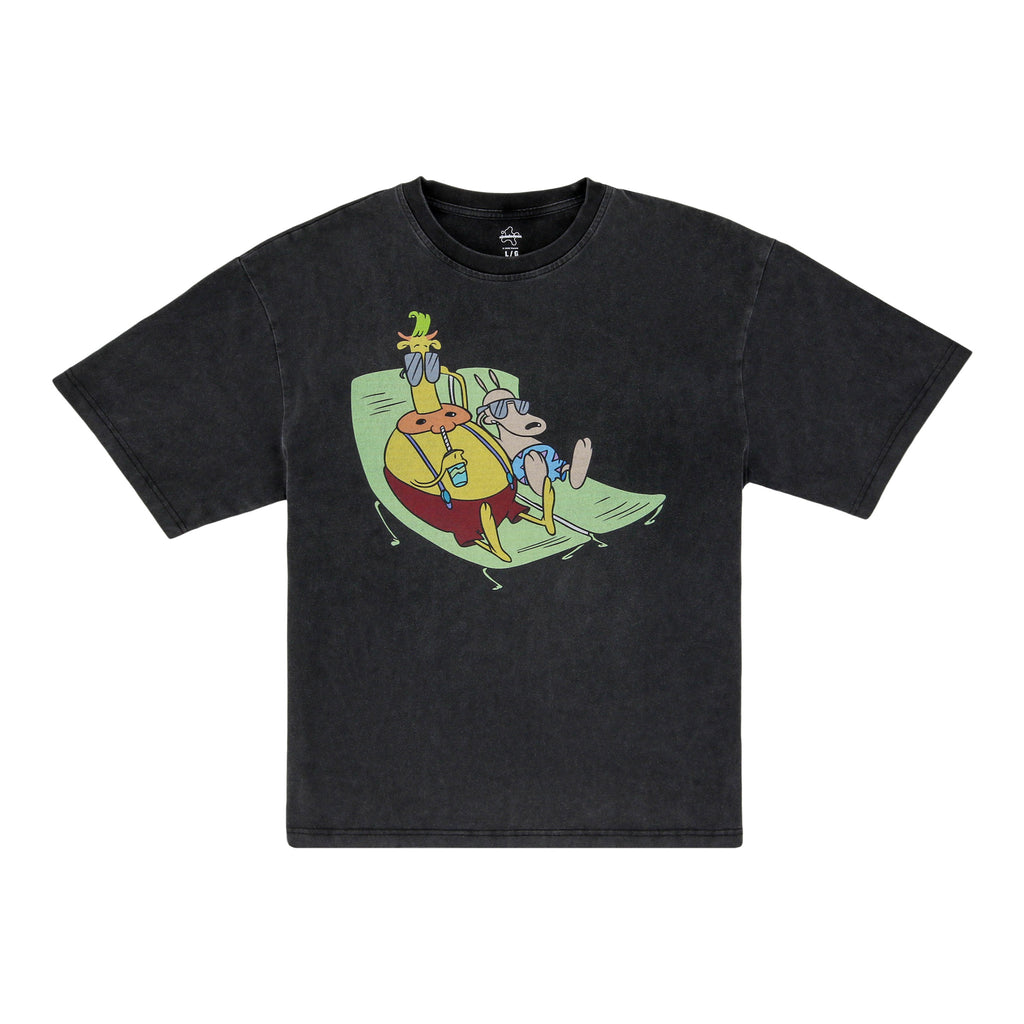 Rocko's Modern Life Nickelodeon Orange VHS Tape T-Shirt