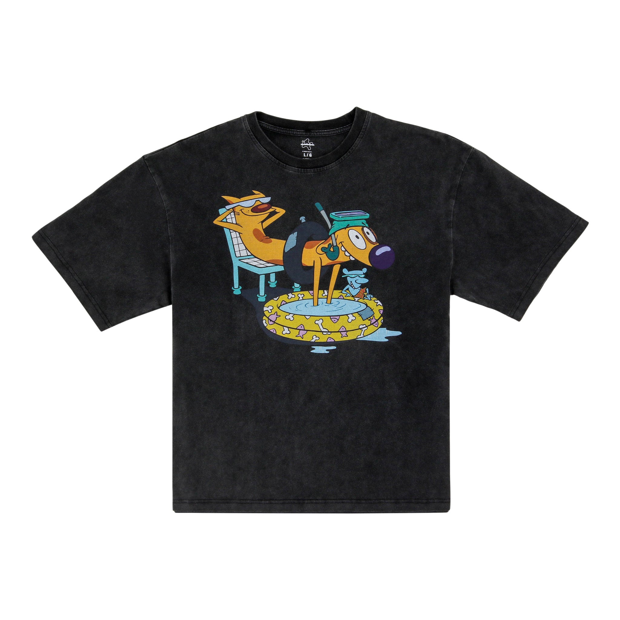 CatDog Nickelodeon Orange VHS Tape T-Shirt