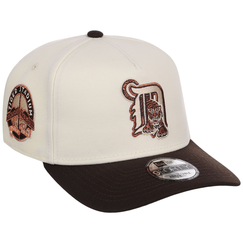 Detroit Tigers MLB Walnut Reserve New Era 9FORTY A-Frame