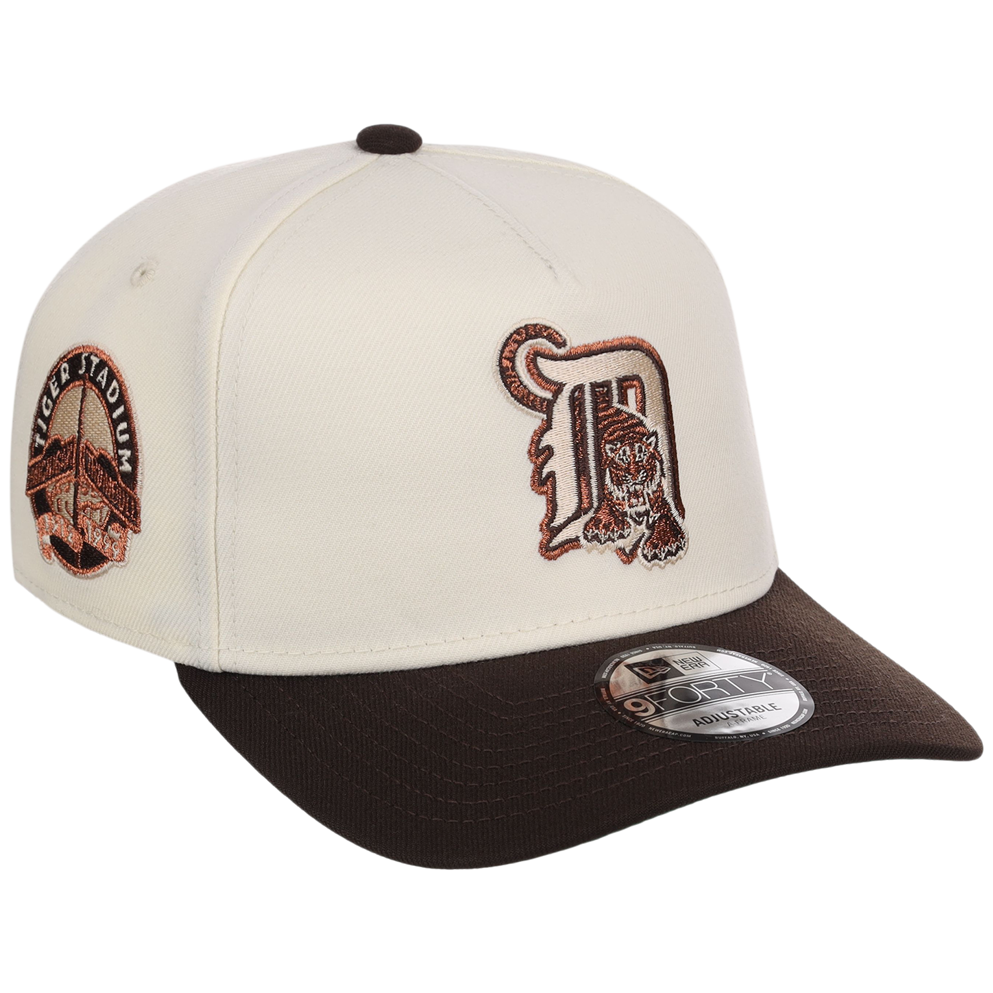 Detroit Tigers MLB Walnut Reserve New Era 9FORTY A-Frame