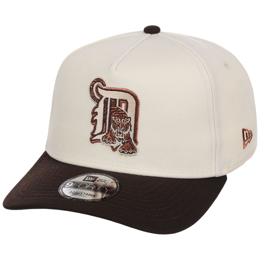 Detroit Tigers MLB Walnut Reserve New Era 9FORTY A-Frame