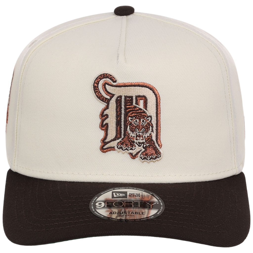 Detroit Tigers MLB Walnut Reserve New Era 9FORTY A-Frame