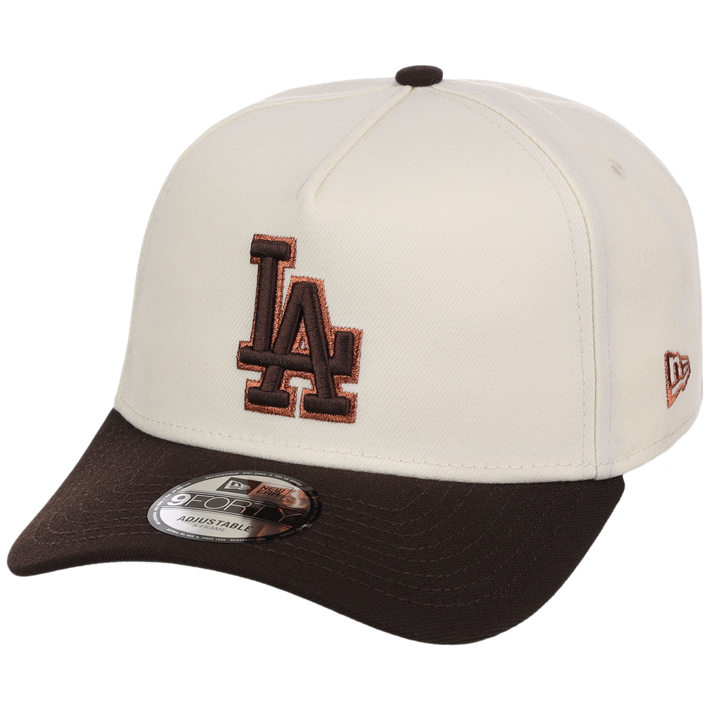 Los Angeles Dodgers MLB Walnut Reserve New Era 9FORTY A-Frame