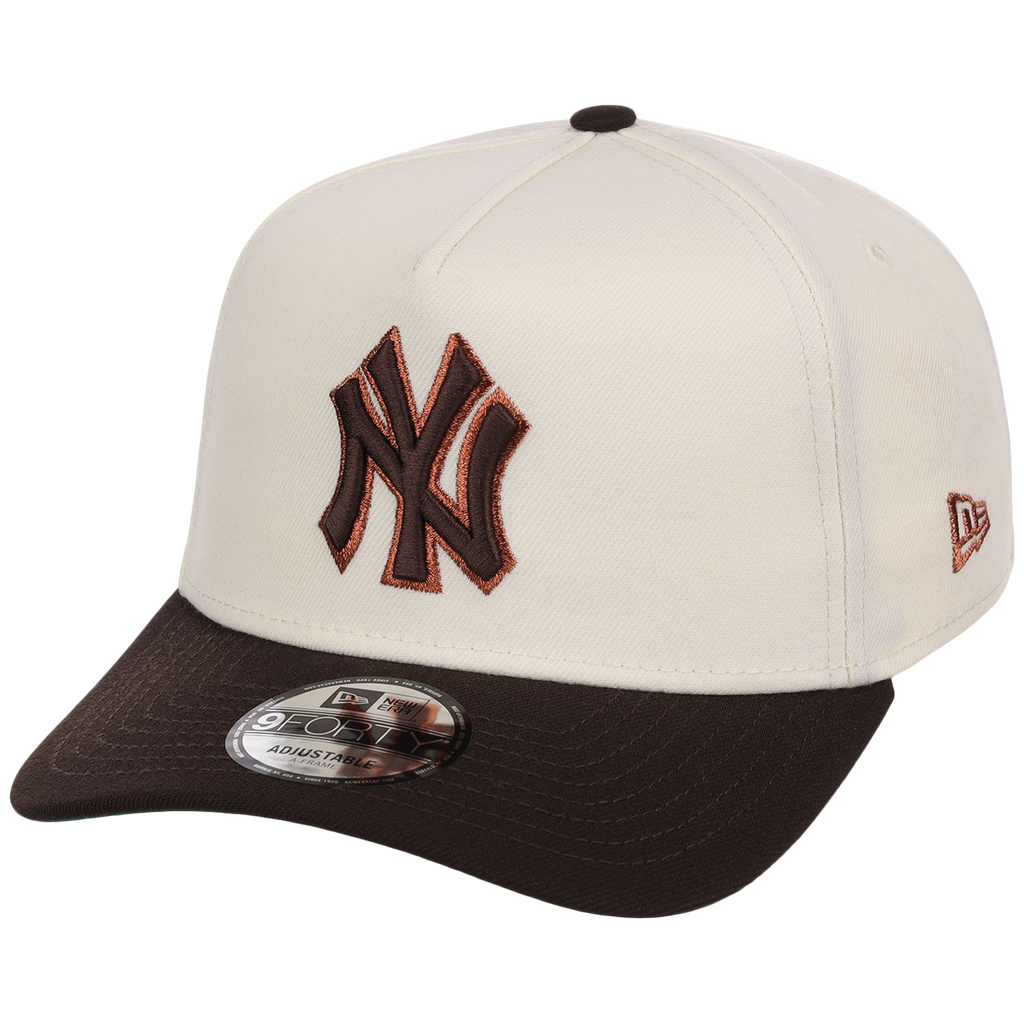New York Yankees MLB Walnut Reserve New Era 9FORTY A-Frame