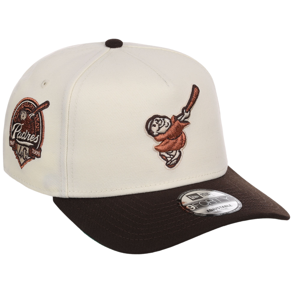 San Diego Padres MLB Walnut Reserve New Era 9FORTY A-Frame