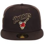 San Diego Padres San Diego Crown the City (Dark Brown/Dark Brown)New Era 59FIFTY