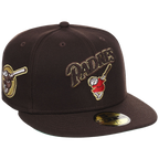 San Diego Padres San Diego Crown the City (Dark Brown/Dark Brown)New Era 59FIFTY