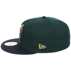 Toronto Blue Jays Toronto 50th Anniversary New Era 59FIFTY (Dark Green/Navy)
