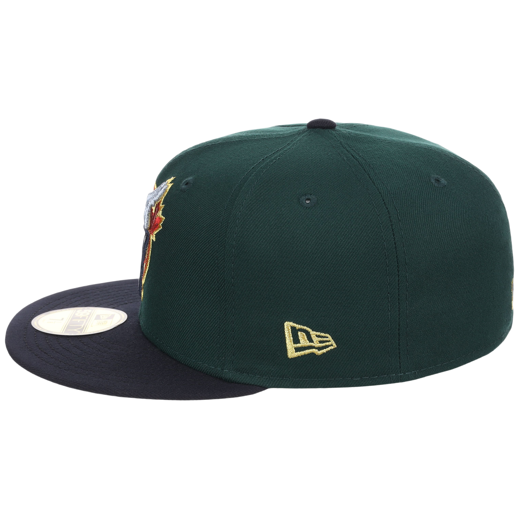 Toronto Blue Jays Toronto 50th Anniversary New Era 59FIFTY (Dark Green/Navy)