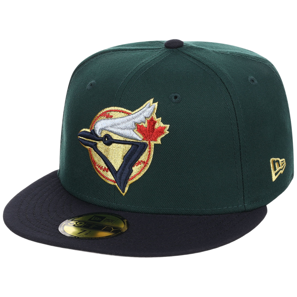 Toronto Blue Jays Toronto 50th Anniversary New Era 59FIFTY (Dark Green/Navy)